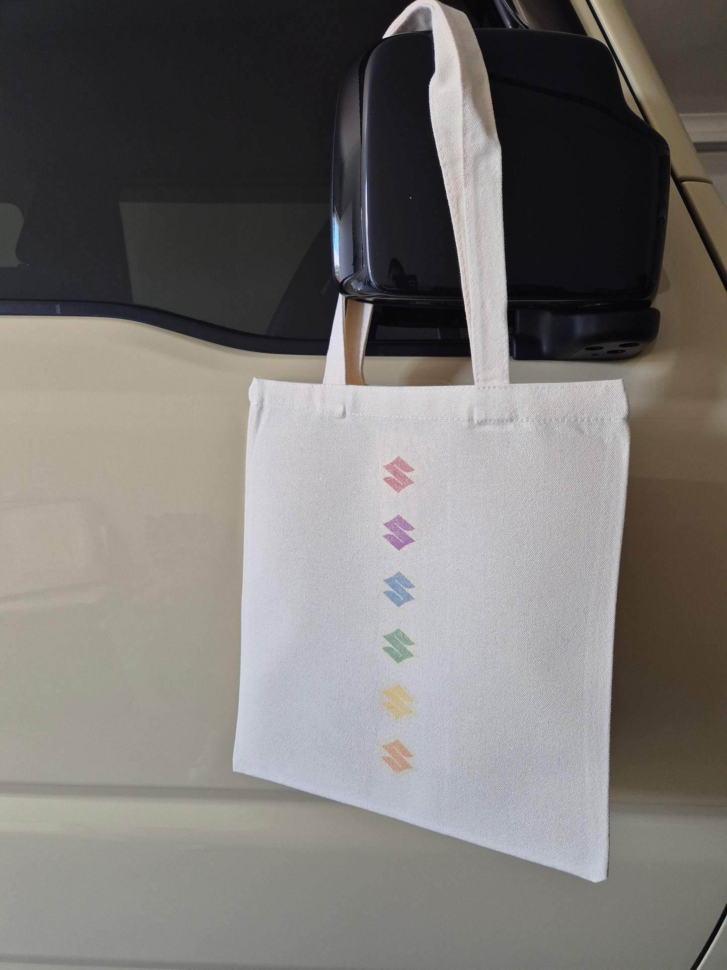 Rainbow Jimny Calico Tote Bag