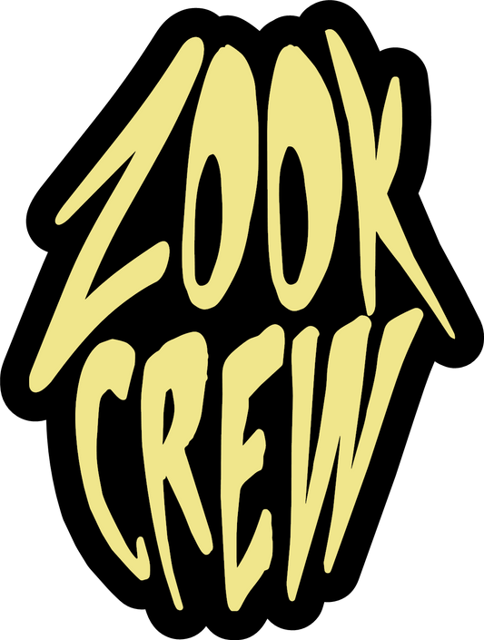 Zook Crew Sticker (Cafe Latte)
