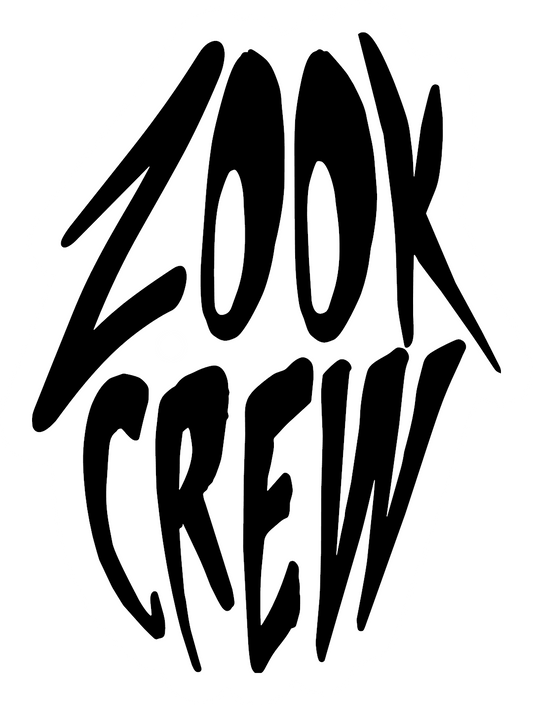 Zook Crew Sticker (Obsidian)