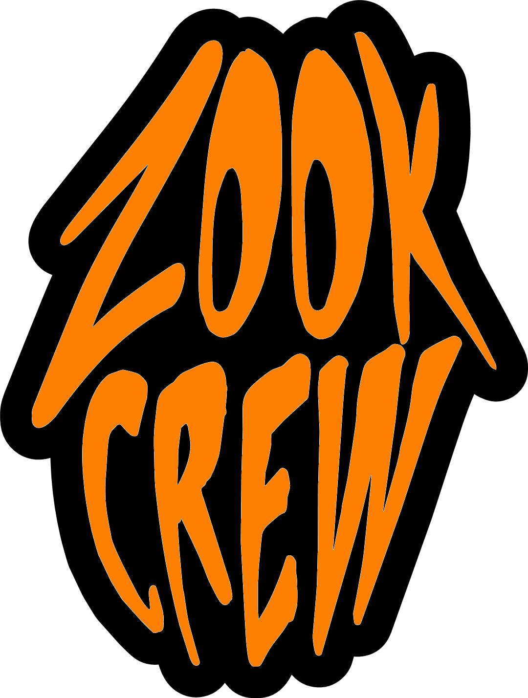 Zook Crew Sticker LARGE