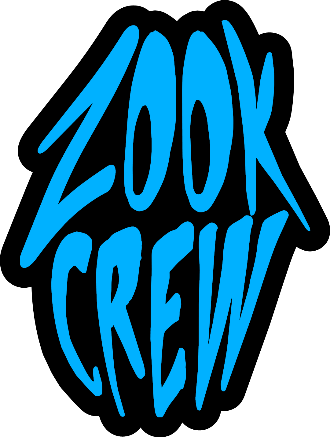 Zook Crew Sticker LARGE