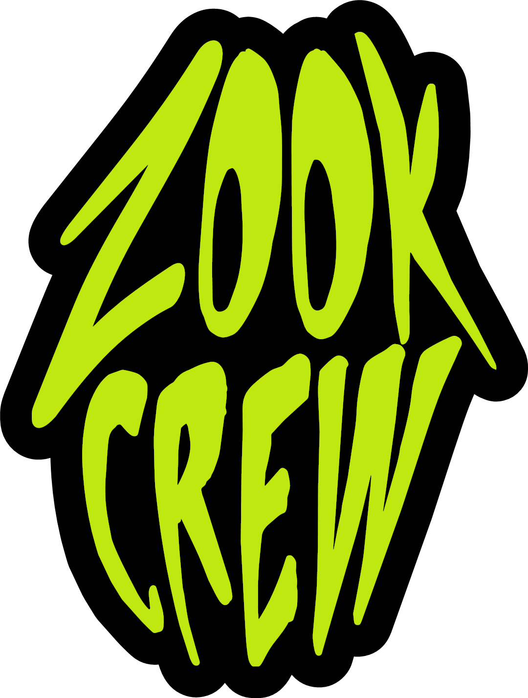 Zook Crew Sticker LARGE