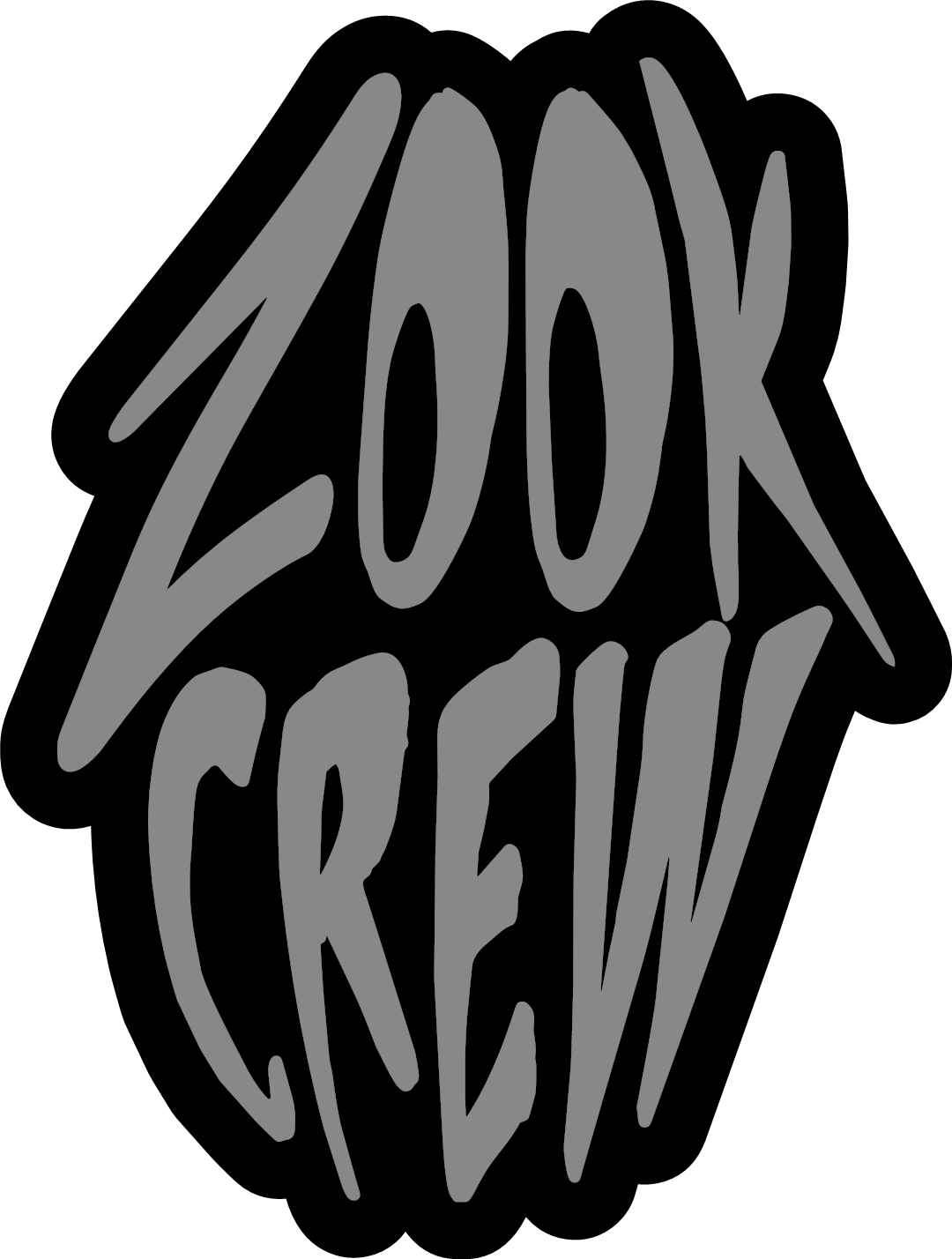 Zook Crew Sticker LARGE